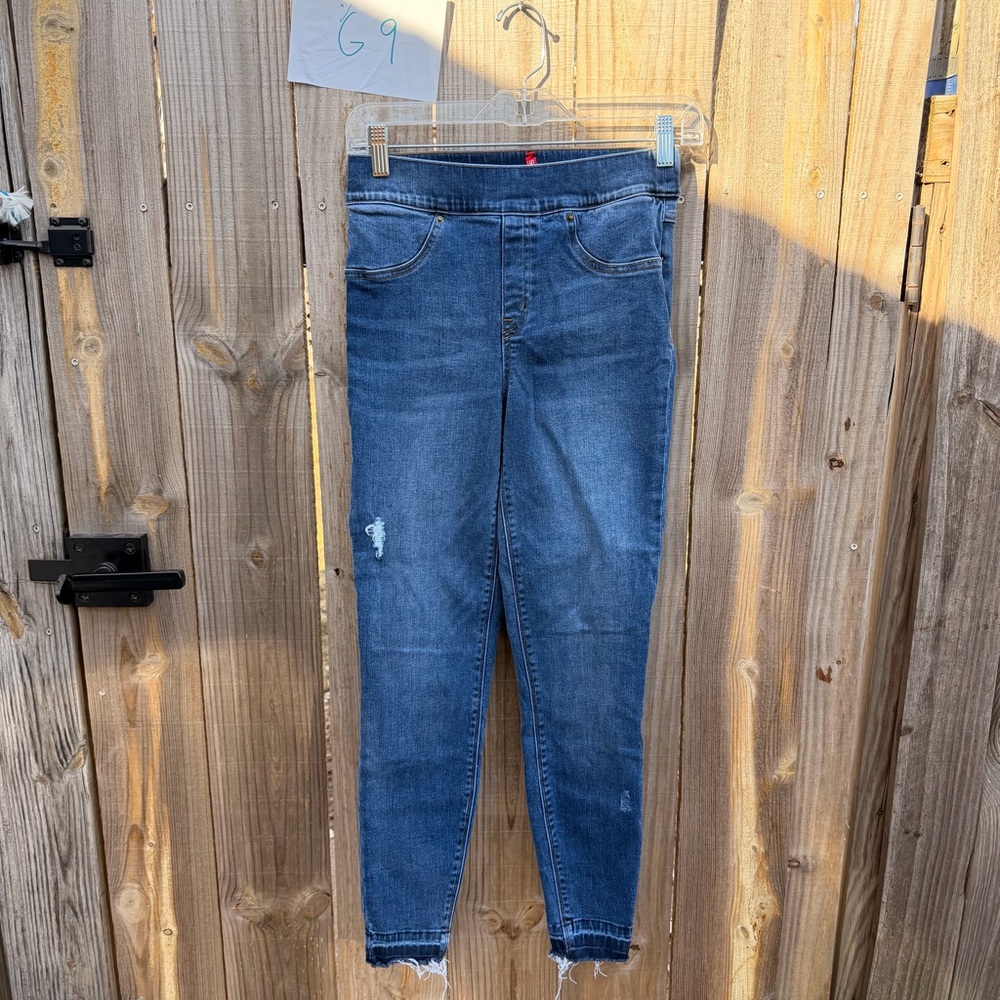 SPANX Women's Blue Skinny Jeans Size Small
